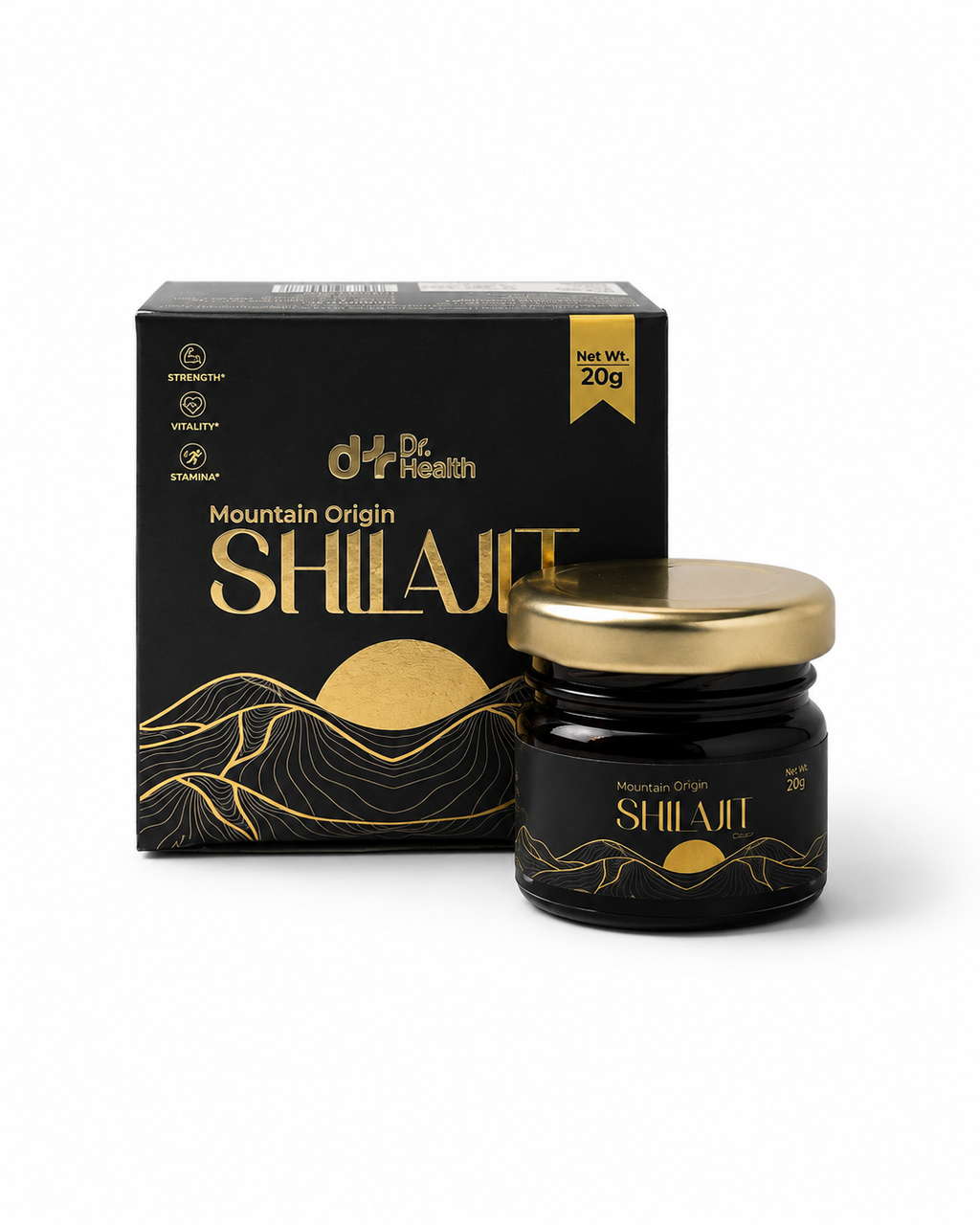 100% Pure Shilajit Resin  Mountain Origin