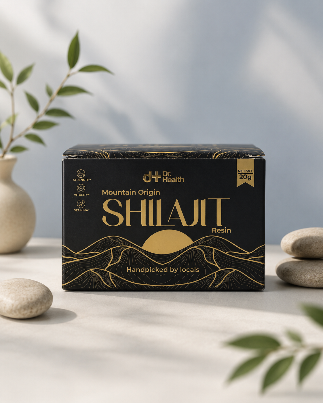 100% Pure Shilajit Resin  Mountain Origin