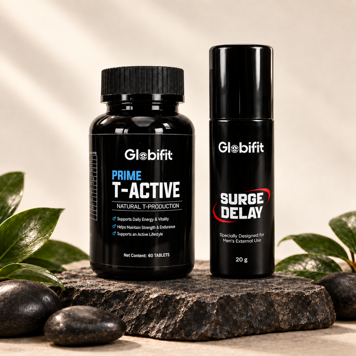 Starter Pack: Prime T-Active and Surge Delay Spray